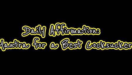 Daily Affirmation: Mantra for a Best Cocksucker 12 min