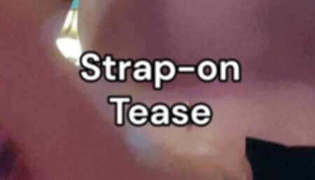 Strap-on POV Tease, with nonsense!