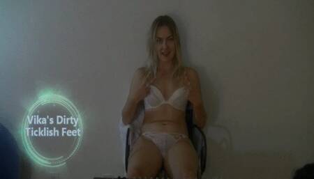 Vika's Dirty Ticklish Feet (Small)