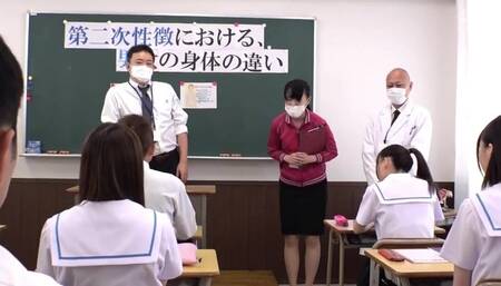 SVDVD-887 羞恥男女が体の違いを全裸になって学習する質の高い授業を実践する共学●校の保健体育6