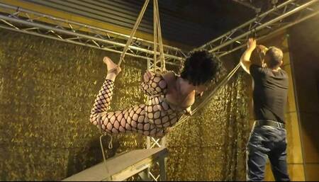 Minuit - Cruel Predicament Bondage live in Public at Vienna Bondage Convention - Part 1 mp4 HD