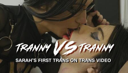 TS PROJECT - Sarah and Andrea kissing and licking