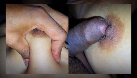 My Sexy Stepsister Allowed Me to Play with Her Open Body, Boobs and Pussy