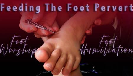 Feeding The Foot Pervert