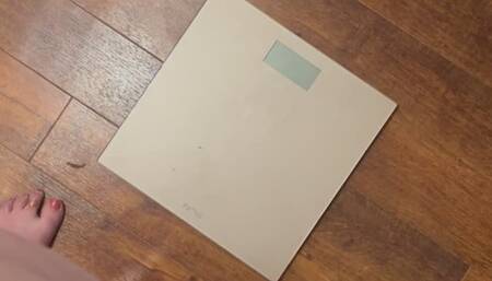 Weigh in for the first time in a year