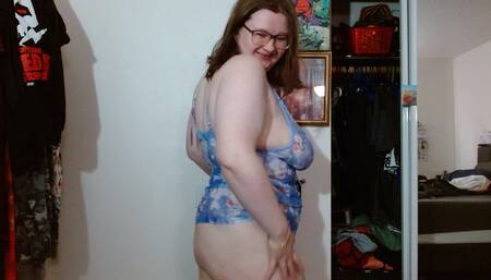 New Lingerie Try On And Tease