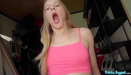 Nikki Riddle Fucked In The Garden Shed