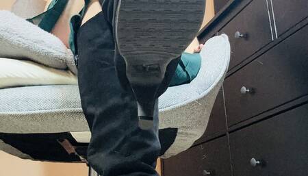 The Bad Pet's Boot Punishment - Goddess Alya dominates in this sexy foot slave training clip featuring trampling, boot domination, sweaty feet, shoe smelling, shoe licking, sock smelling, sole licking, and more