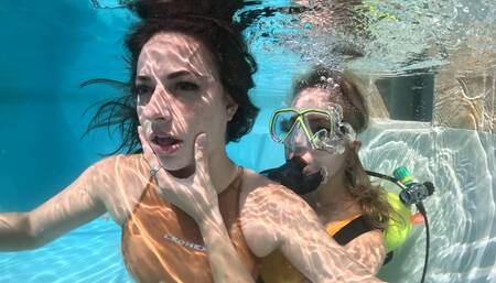 Aquaphilias- Vika Ruslanova Indica Fetish- Kayak Consensual Consent Underwater SCUBA - PERIL