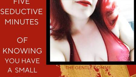 Five Seductive Minutes of Knowing You Have a Small Penis