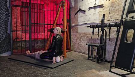 Wrapped up, because she can