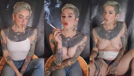 720p Smoking While Playing with Myself and Encouraging You to Cum