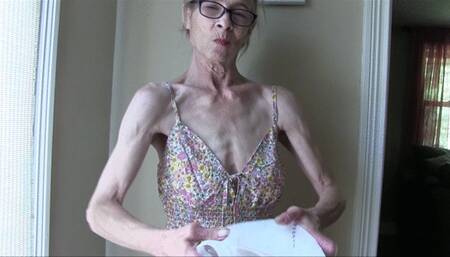 Lilly, the mllk jug, her arms, her chest, her shoulders