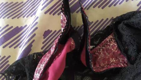 Cum Soaked Dirty Indian Panties of Hot MILF Sniffing and Hot Sex