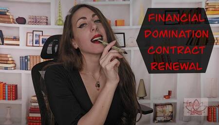 Financial Domination Contract Renewal