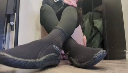 Verbal Humiliation Worship My Smelly Black Socks POV