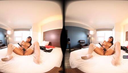 Step-Mom Masturbating for you Ultra 4K-8K 3D VR MetaQuest AstroDomina