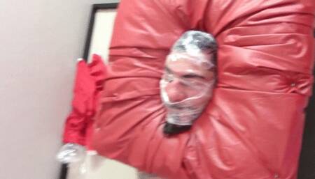 CHRISTMAS SPECIAL FACESITTING WITH COMPLETELY MUMMIFIED SLAVE ON TAPE PART 4 BY NATASHA CRUEL AND DANIEL SANTIAGO CAM BY ALINE FULL HD