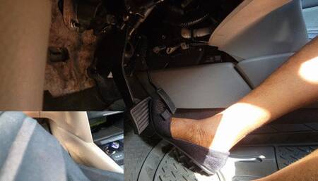 Mercilessly STOMPING And Flooring In Flats To School