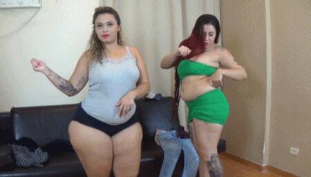 THEY GOT FAT AND ARE GOING TO TRY ON CLOTHES