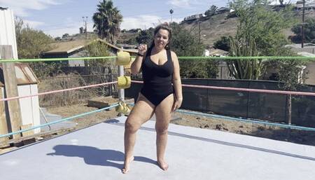 Over the knee spanking, Stinkface and ass smother