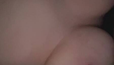 Playing with my DDD tits