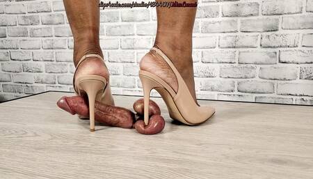 BOUND TO BE PUNCTURED UNDER MY SLINGBACKS CLOSE UP 10 OF 12 MIN