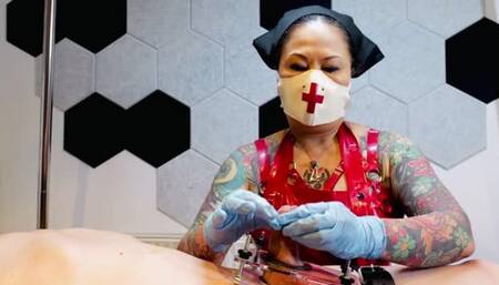 Medical Play - Urethral sounding, Ball Crushing, Orgasm Denial