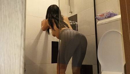 farting in shower cab *