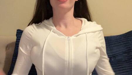 Tiny Bra Video Chat With Friend