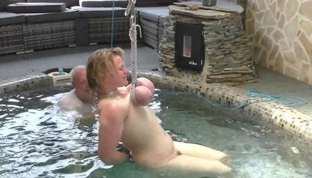tboLilith 10h - A full Day with Breast Bondage - Chapter 06 - Water Breast Suspension - Full Clip mp4 SD