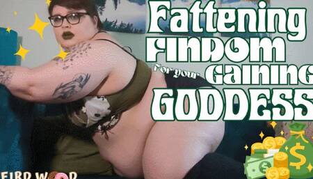 Fattening Findom for your Gaining Goddess - WMV