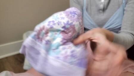 Sorting Diaper and Pullup Trash