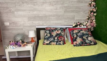 Step-sister plays with an ouija board