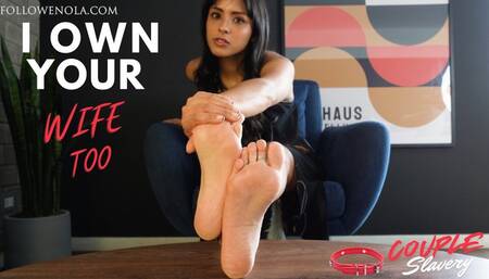 Your wife is my slave - Mistress Enola - Femdom POV ( 4K)