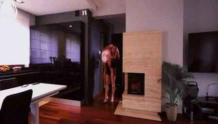 Diana comforts her pet WMV