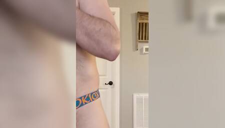 Daddy Tries Out New Underwear and Toys