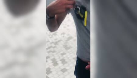 Cumming outside