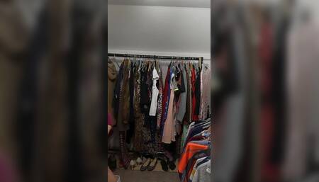 Stripping off in Second Hand Store