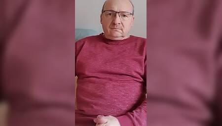 I'm Slowly Hard Stiff Cock and Juicy Sperm Squirt