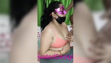 Wife Threesome with Yoga Teacher, Double Penetrations