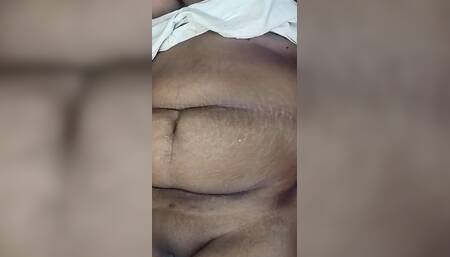 Indian Anty Sweet Passy Finger Eating and Water Pumping Performance