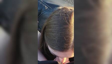 Spontaneous Blowjob Outdoors