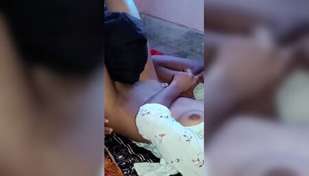 Neighbor Boy Fucks Geeta Bhabhi's Pussy Indian Threesome