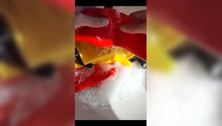 Dreamofevolutionvip - Latex Cleaning with Begloss#1 - 1000045265 - Sep 19, 2024