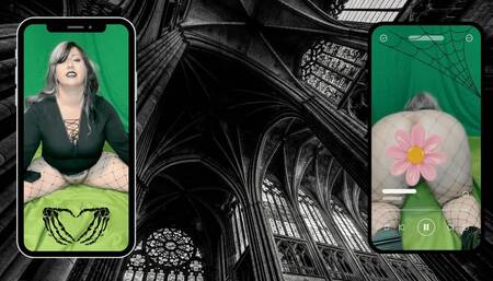 Hot Goth GF Fingering Fun