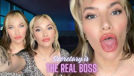 Secretary is the Real Boss - Mesmerize ASMR Mind Melt TPE Office Domination POV Kissing