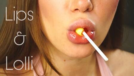 Lip Fetish & Lollipop