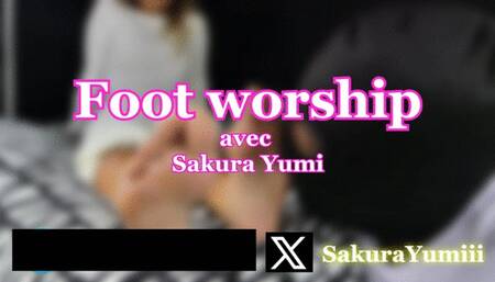 SAKURA YUMI - FOOT WORSHIP #2 : "Elle est magnifique !!"