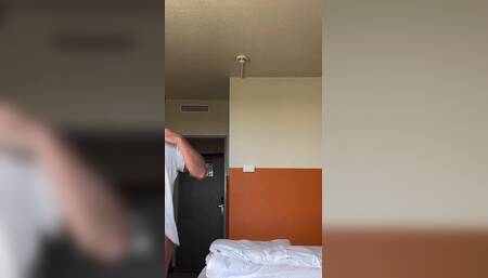 Tim Blesh Morning Jerk off with Big Cumshot